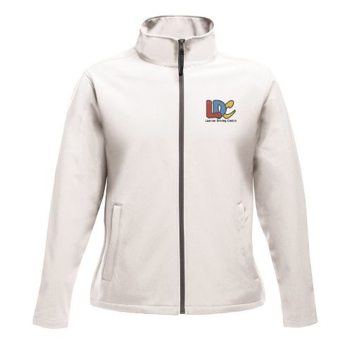 LDC Regatta Professional Women's Ablaze Printable Softshell White/Light Steel